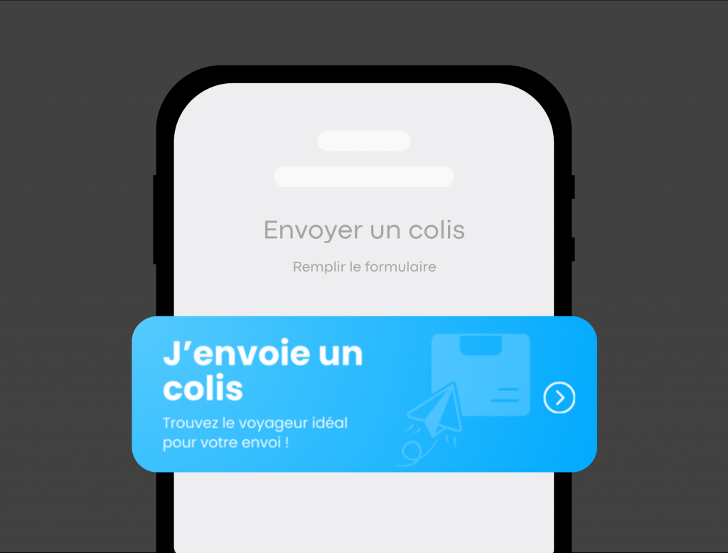 envoyer un colis rapidement via un voyageur