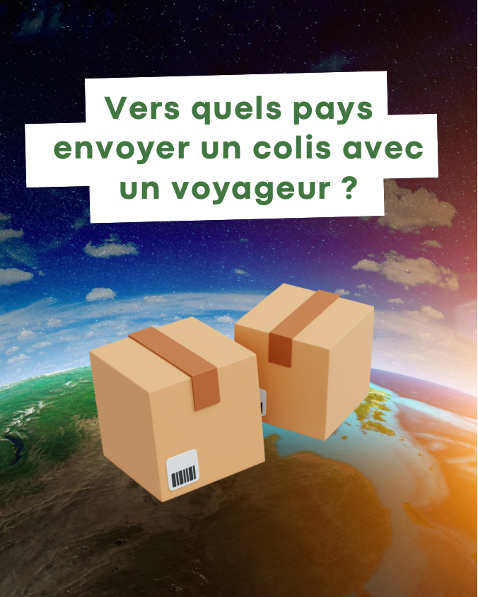 Pivoy à l’international : vers quels pays envoyer un colis avec un voyageur ?